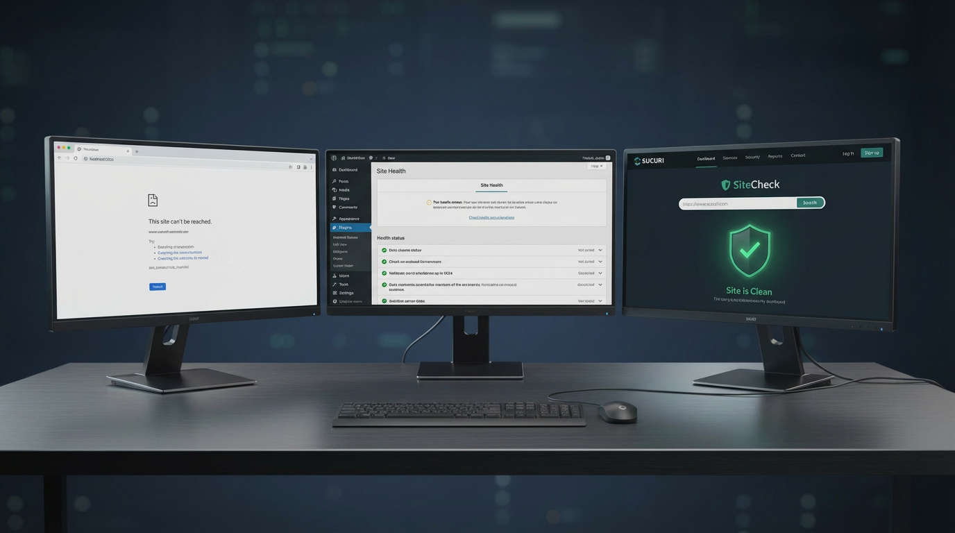 Downtime troubleshooting composite.