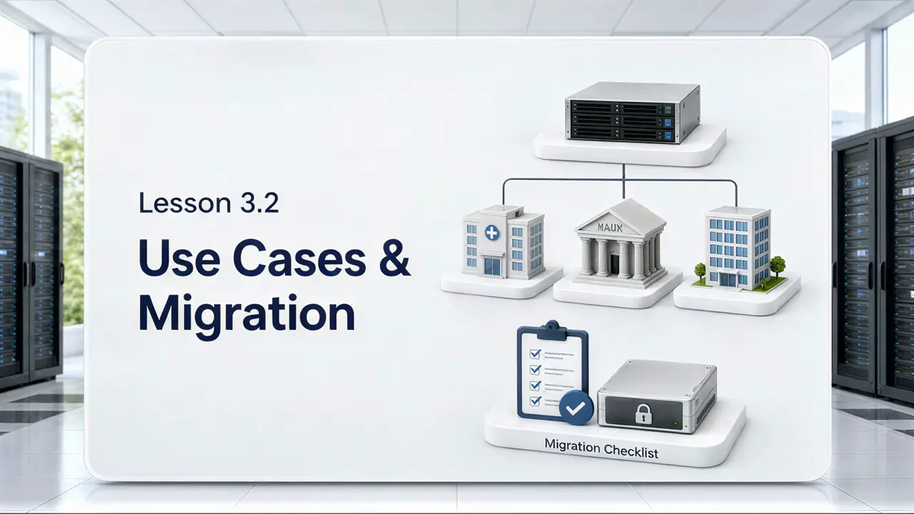 Lesson 3.2 – Use Cases & Migration Tips