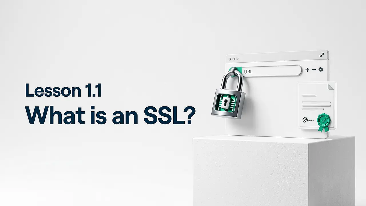Lesson 1.1 – What is an SSL