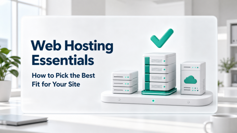 Web Hosting Essentials: How to Pick the Best Fit for Your Site